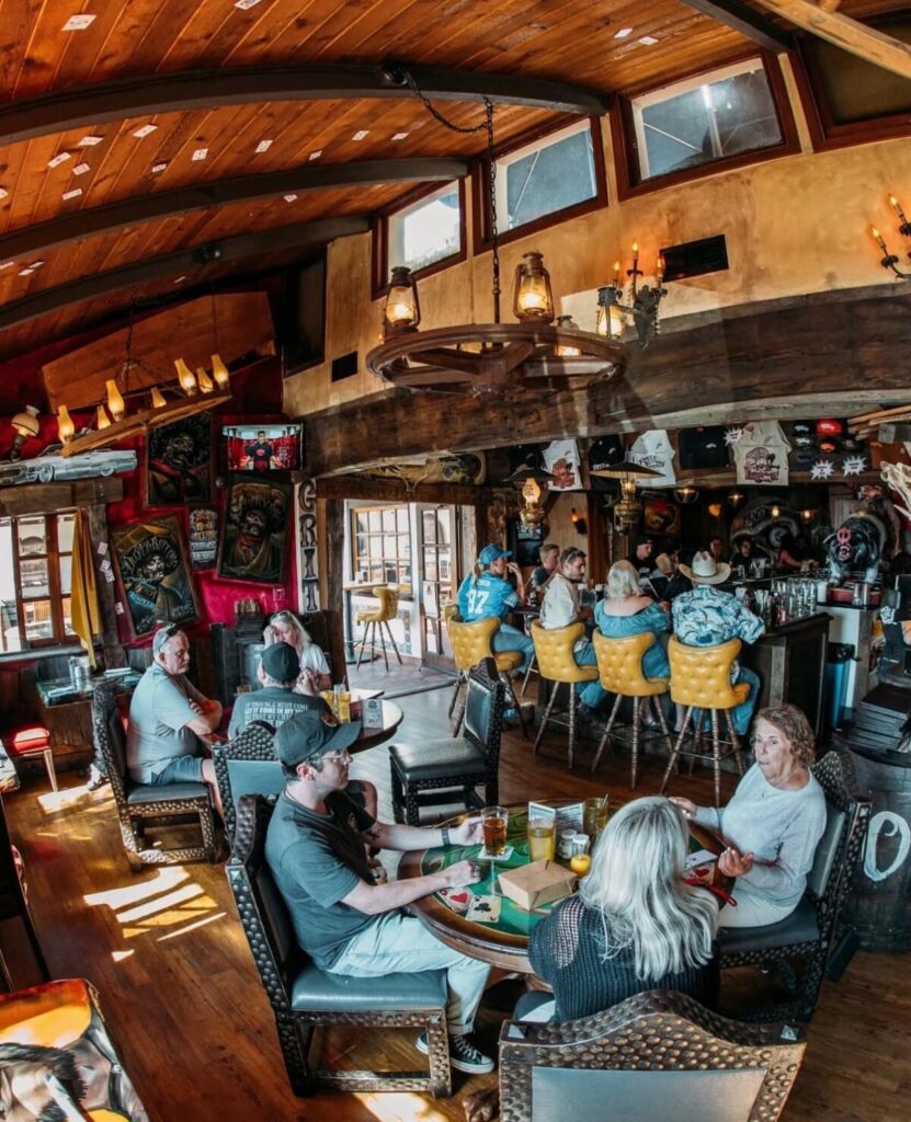 Krazy Kooters Dining Area